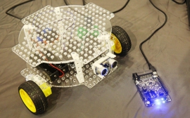 Томские учёные сконструировали обучающего робота на российском микрочипе